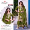 R 1155 By Ramsha Chinon Embroidery Pakistani Readymade Suits Wholesale Shop In Surat